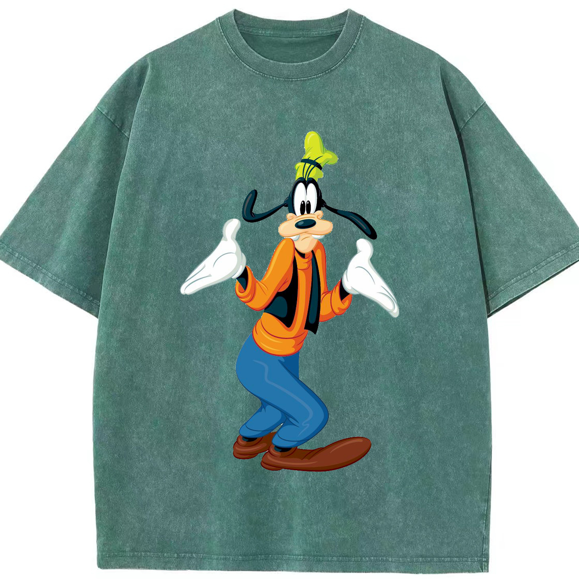 （画像用） ミッキーマウス Mickey Mouse 綿100% ヴィンテージ風 半袖Tシャツ（フロントプリント）